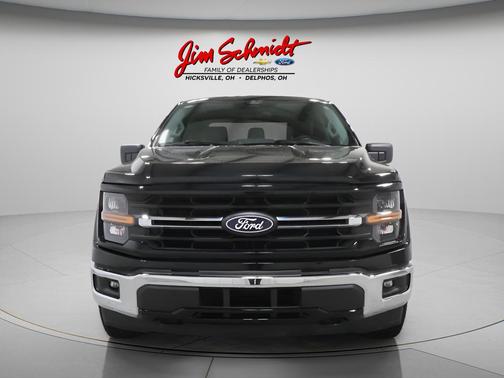 Agate Black Metallic 2025 Ford F-150 XLT