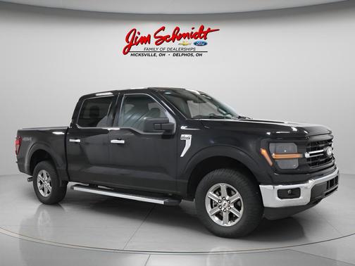 Agate Black Metallic 2025 Ford F-150 XLT