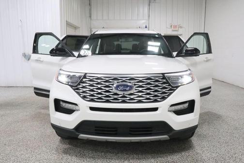 Star White 2021 Ford Explorer Platinum