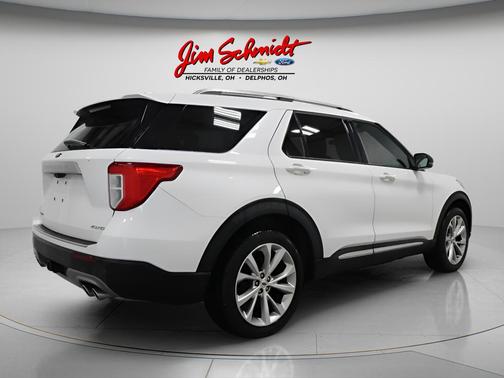 Star White 2021 Ford Explorer Platinum