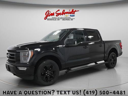 Agate Black Metallic 2023 Ford F-150 Lariat
