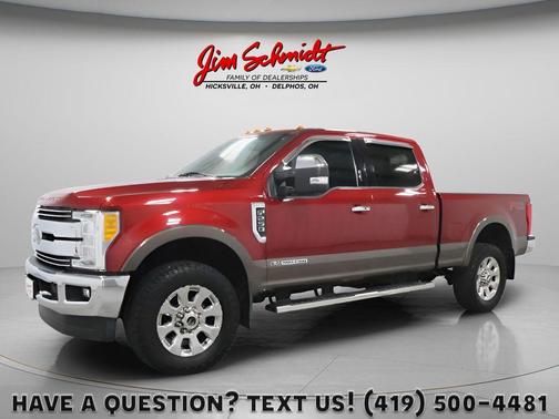 Ruby Red Metallic Tinted Clearcoat 2017 Ford F-250 Lariat