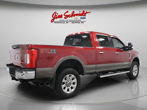 Ruby Red Metallic Tinted Clearcoat 2017 Ford F-250 Lariat