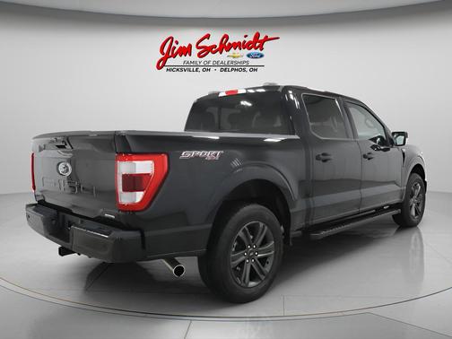 Agate Black Metallic 2023 Ford F-150 Lariat