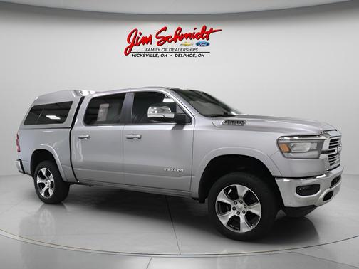 Billet Silver Metallic Clearcoat 2019 RAM 1500 Laramie