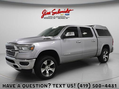 Billet Silver Metallic Clearcoat 2019 RAM 1500 Laramie