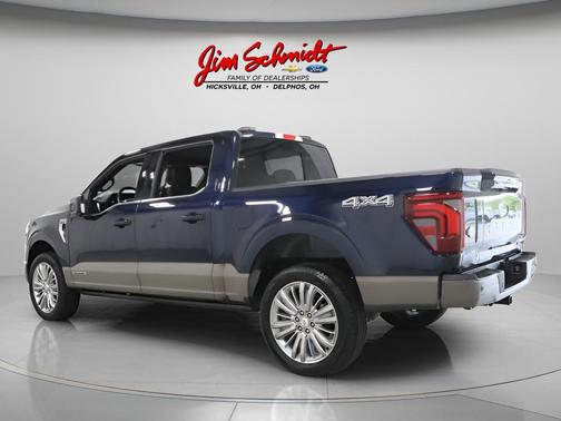 Antimatter Blue Metallic 2025 Ford F-150 King Ranch