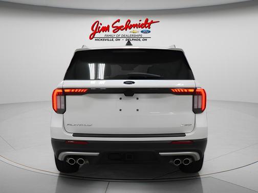 Star White 2025 Ford Explorer Platinum