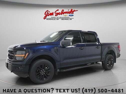 Antimatter Blue Metallic 2024 Ford F-150 XLT