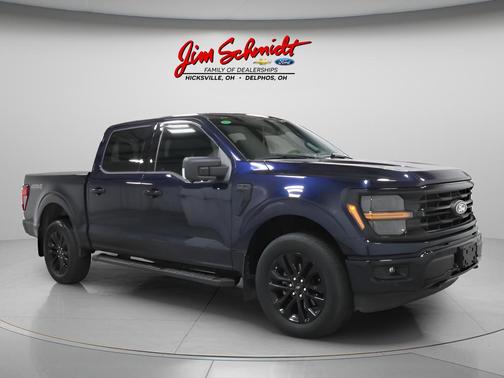 Antimatter Blue Metallic 2024 Ford F-150 XLT