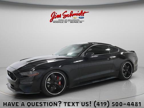 Shadow Black 2018 Ford Mustang GT Premium