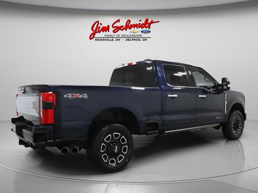 Antimatter Blue Metallic 2023 Ford F-250 Platinum