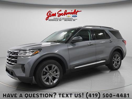 Carbonized Gray Metallic 2025 Ford Explorer Active