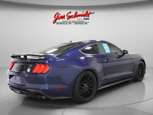 Kona Blue Metallic 2018 Ford Mustang GT Premium