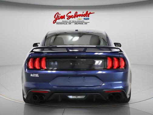 Kona Blue Metallic 2018 Ford Mustang GT Premium