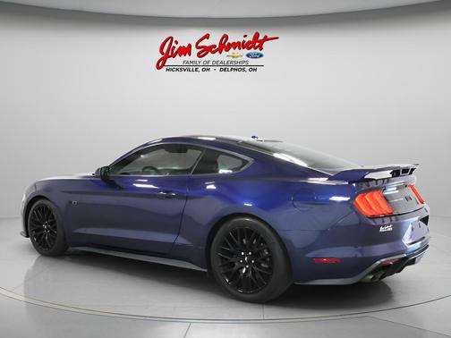Kona Blue Metallic 2018 Ford Mustang GT Premium