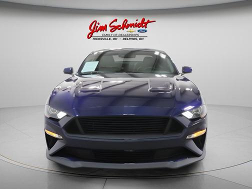 Kona Blue Metallic 2018 Ford Mustang GT Premium