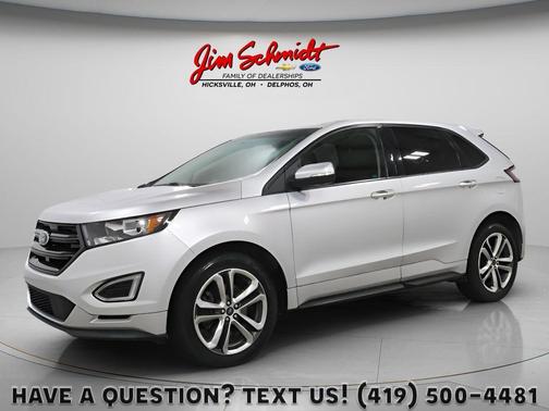 Ingot Silver Metallic 2017 Ford Edge Sport