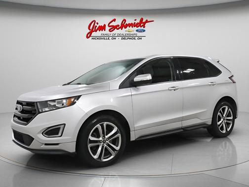 Ingot Silver Metallic 2017 Ford Edge Sport