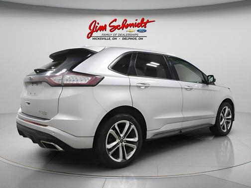Ingot Silver Metallic 2017 Ford Edge Sport