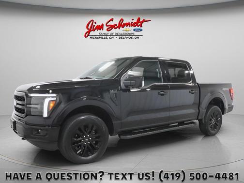Agate Black Metallic 2025 Ford F-150 Lariat