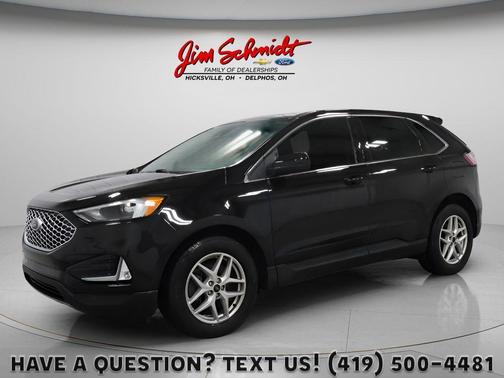 Agate Black Metallic 2024 Ford Edge SEL