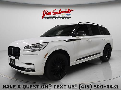 Pristine White 2024 Lincoln Aviator Reserve AWD