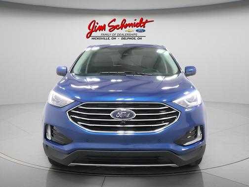 Atlas Blue Metallic 2024 Ford Edge SEL