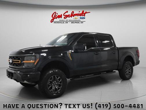 Agate Black Metallic 2024 Ford F-150 Tremor