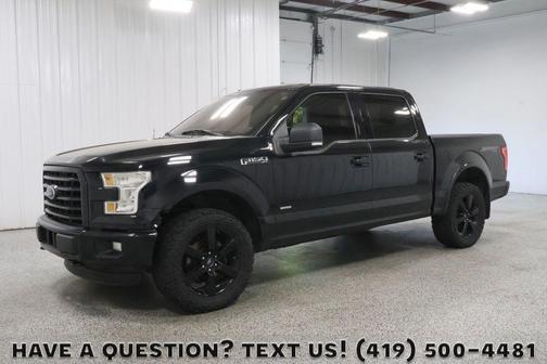 Shadow Black 2016 Ford F-150 XLT