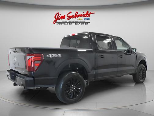 Agate Black Metallic 2025 Ford F-150 Lariat
