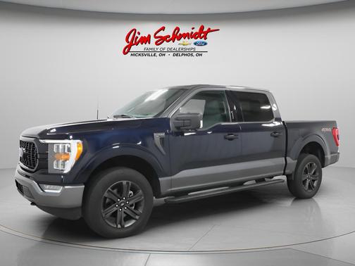 Antimatter Blue Metallic 2023 Ford F-150 XLT