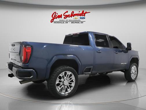 Pacific Blue Metallic 2020 GMC Sierra 2500 AT4
