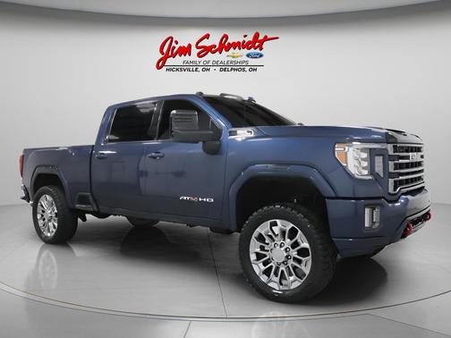 Pacific Blue Metallic 2020 GMC Sierra 2500 AT4