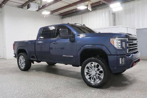 Pacific Blue Metallic 2020 GMC Sierra 2500 AT4