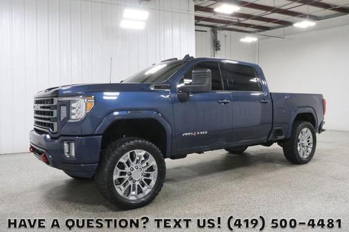 Pacific Blue Metallic 2020 GMC Sierra 2500 AT4