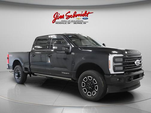 Agate Black Metallic 2025 Ford F-250 Platinum