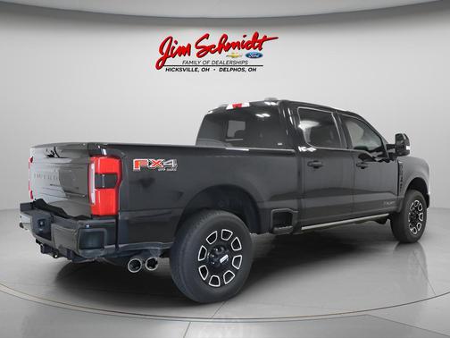 Agate Black Metallic 2025 Ford F-250 Platinum