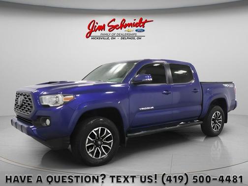 Blue Crush Metallic 2022 Toyota Tacoma TRD Sport