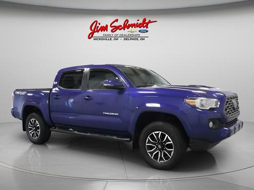Blue Crush Metallic 2022 Toyota Tacoma TRD Sport