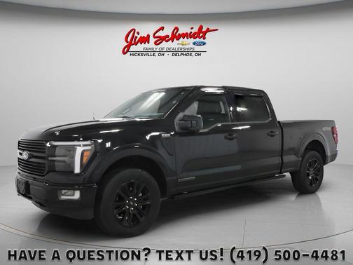 Agate Black Metallic 2024 Ford F-150 Platinum