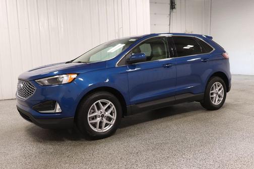 Atlas Blue Metallic 2023 Ford Edge SEL
