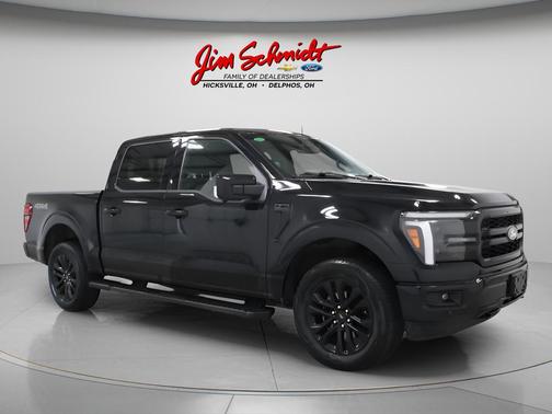 Agate Black Metallic 2025 Ford F-150 Lariat
