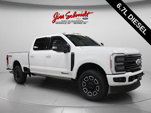 Star White 2025 Ford F-250 Platinum