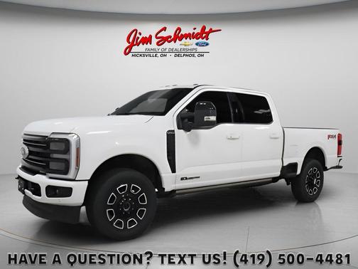 Star White 2025 Ford F-250 Platinum