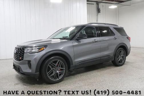 Gray 2025 Ford Explorer ST