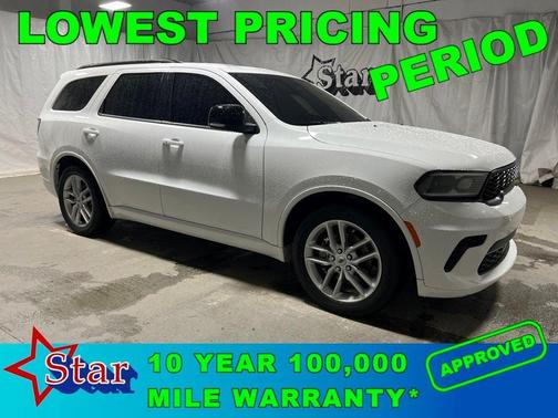 White 2024 Dodge Durango GT
