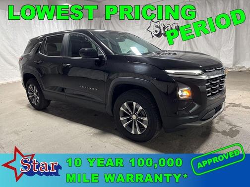Black Metallic 2025 Chevrolet Equinox LT