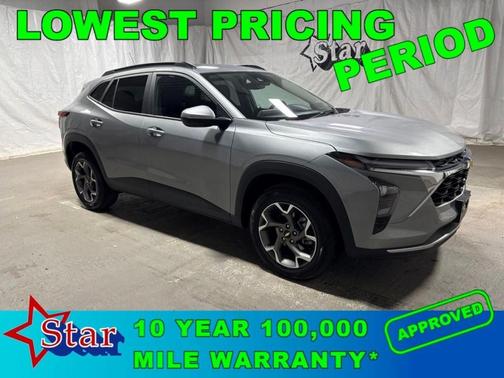 Sterling Gray Metallic 2025 Chevrolet Trax LT