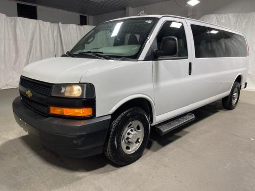 Summit White 2023 Chevrolet Express 3500 LS